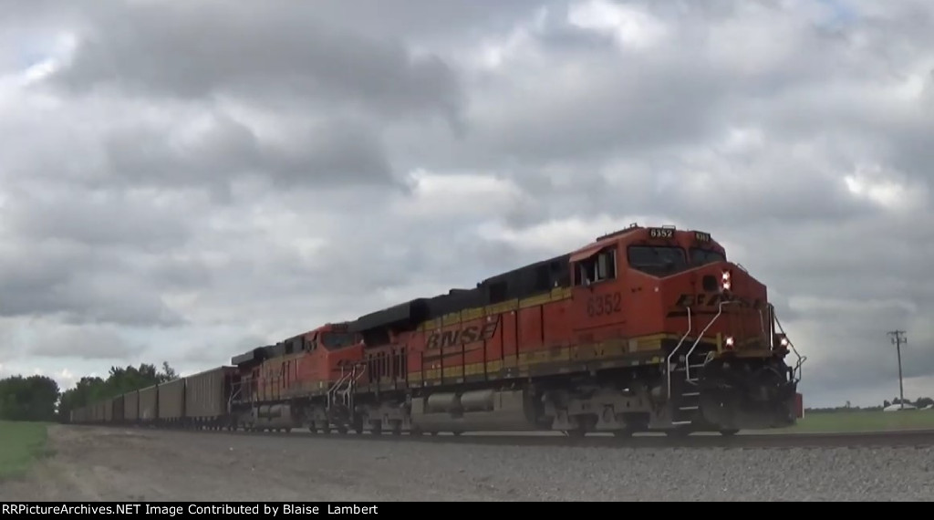 BNSF coal train